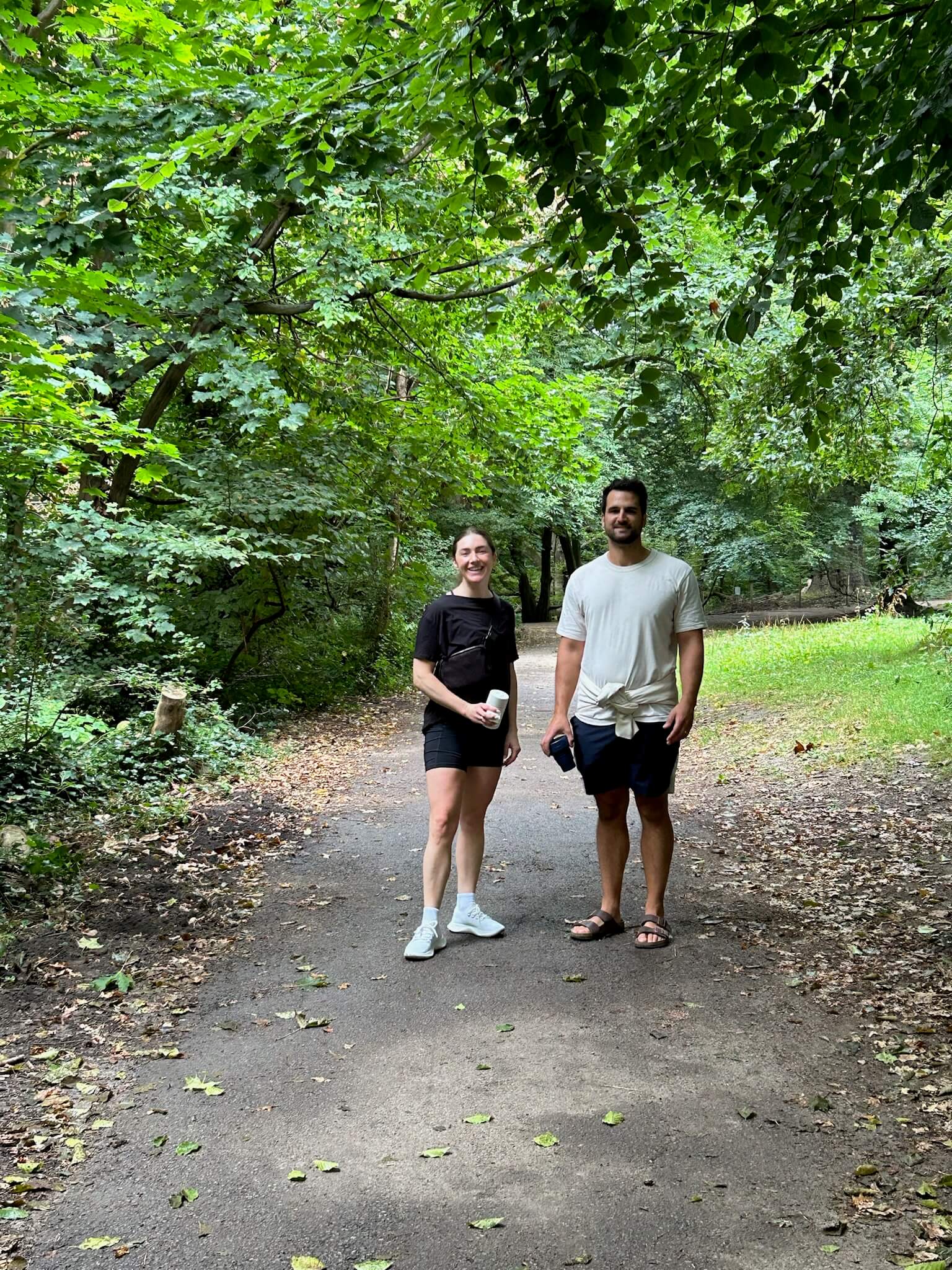 Walking in Hampstead Heath