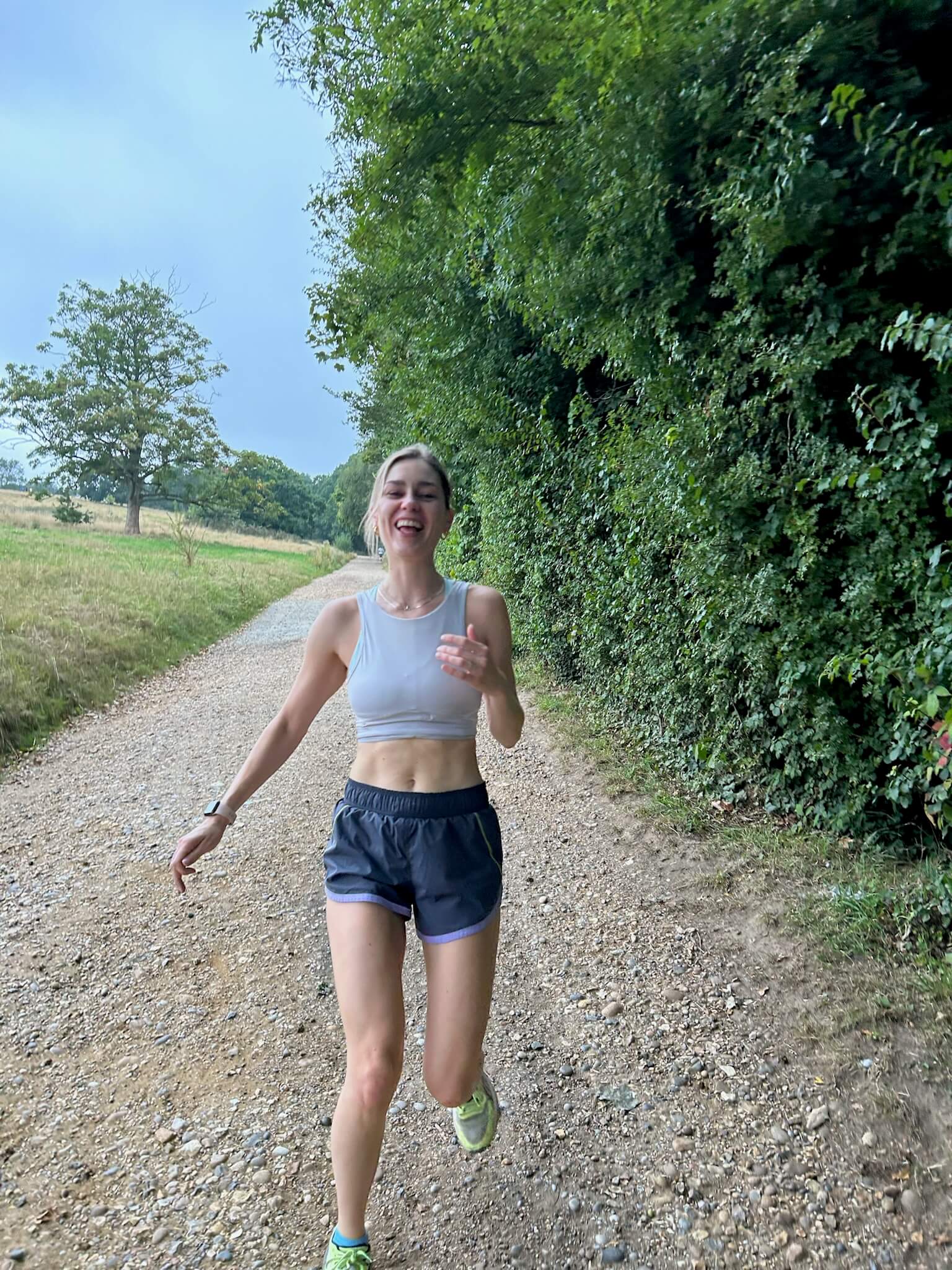 Running in Hampstead Heath